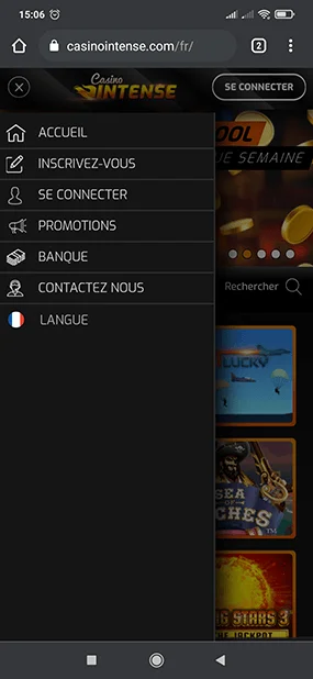 Casino Intense Mobile