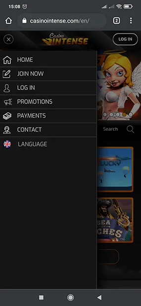 Casino Intense Mobile