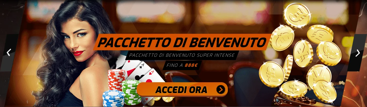 Intense casino 888 Euro bonus